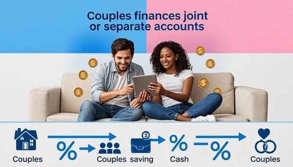 Finanzas en pareja: Cuentas juntas o separadas